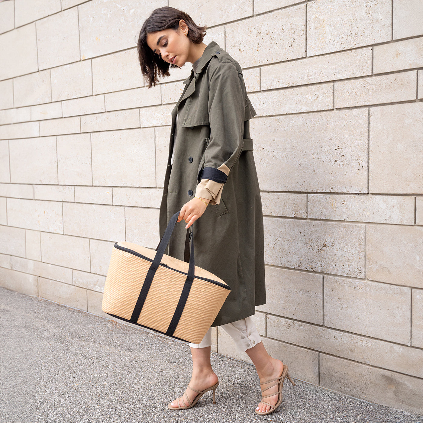 coolerbag raffia black coolerbag Reisenthel