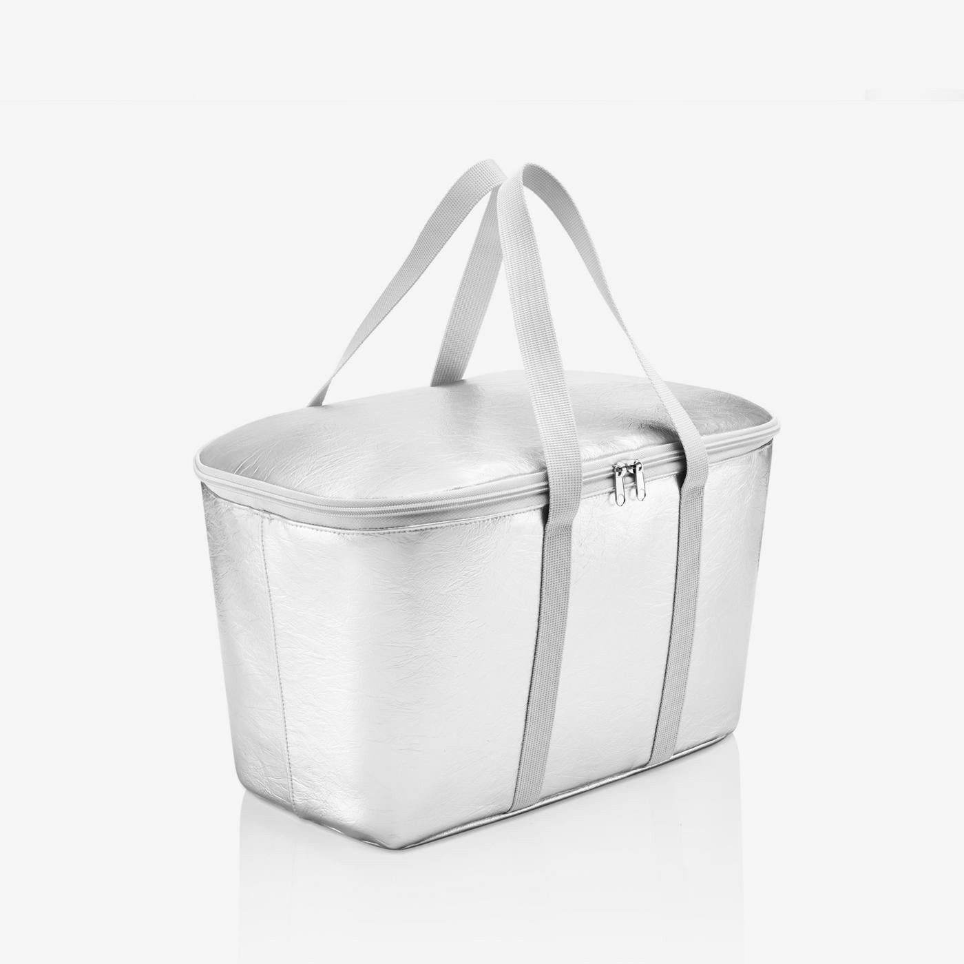 coolerbag silver crackle coolerbag Reisenthel
