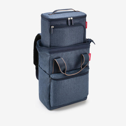 coolerbox herringbone dark blue coolerbox Reisenthel