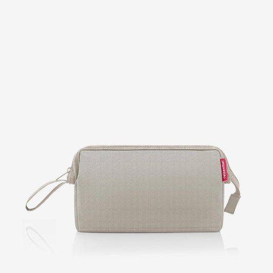 travelcosmetic herringbone sand travelcosmetic Reisenthel