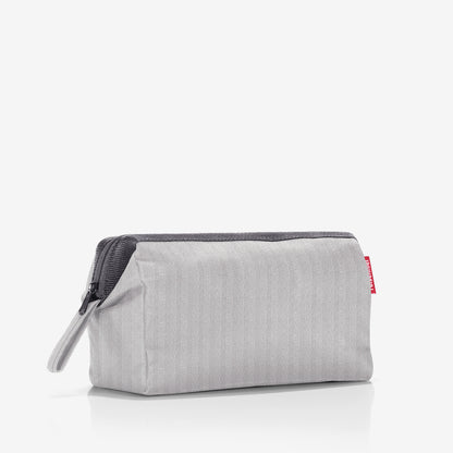 travelcosmetic herringbone grey travelcosmetic Reisenthel