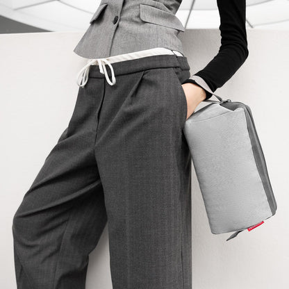travelcosmetic herringbone grey travelcosmetic Reisenthel