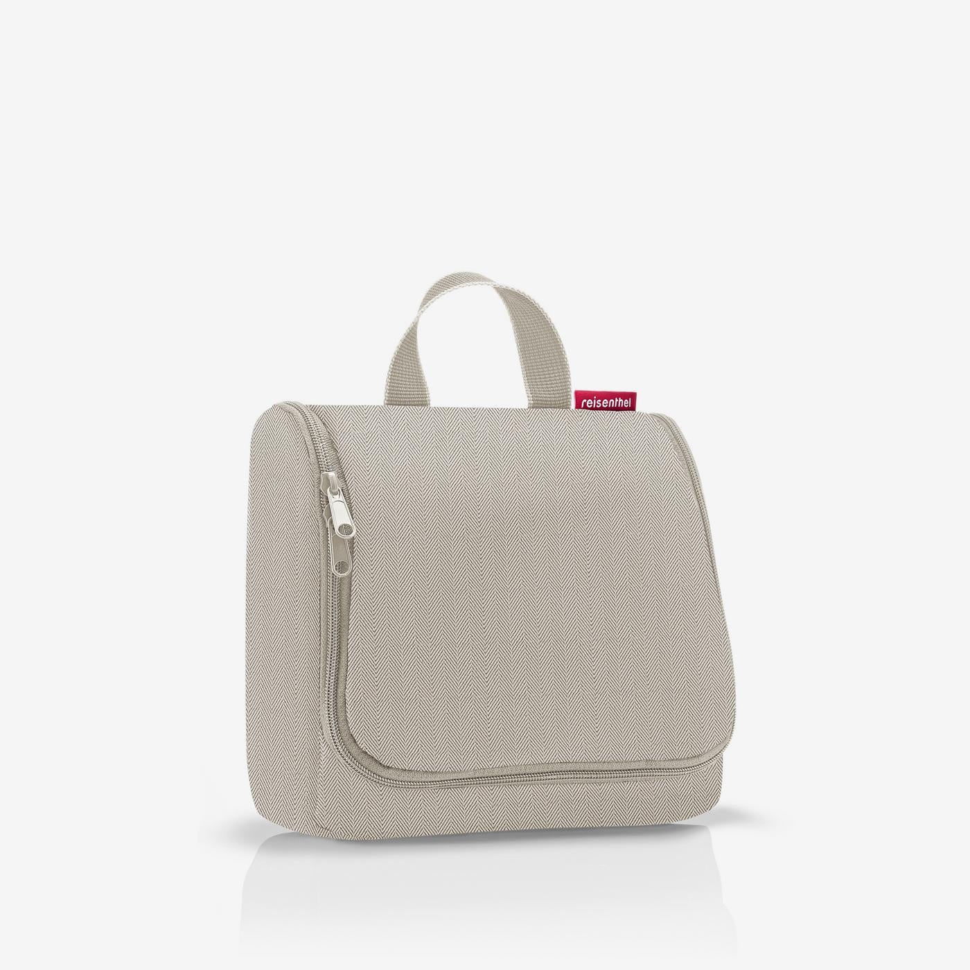 toiletbag herringbone sand toiletbag Reisenthel