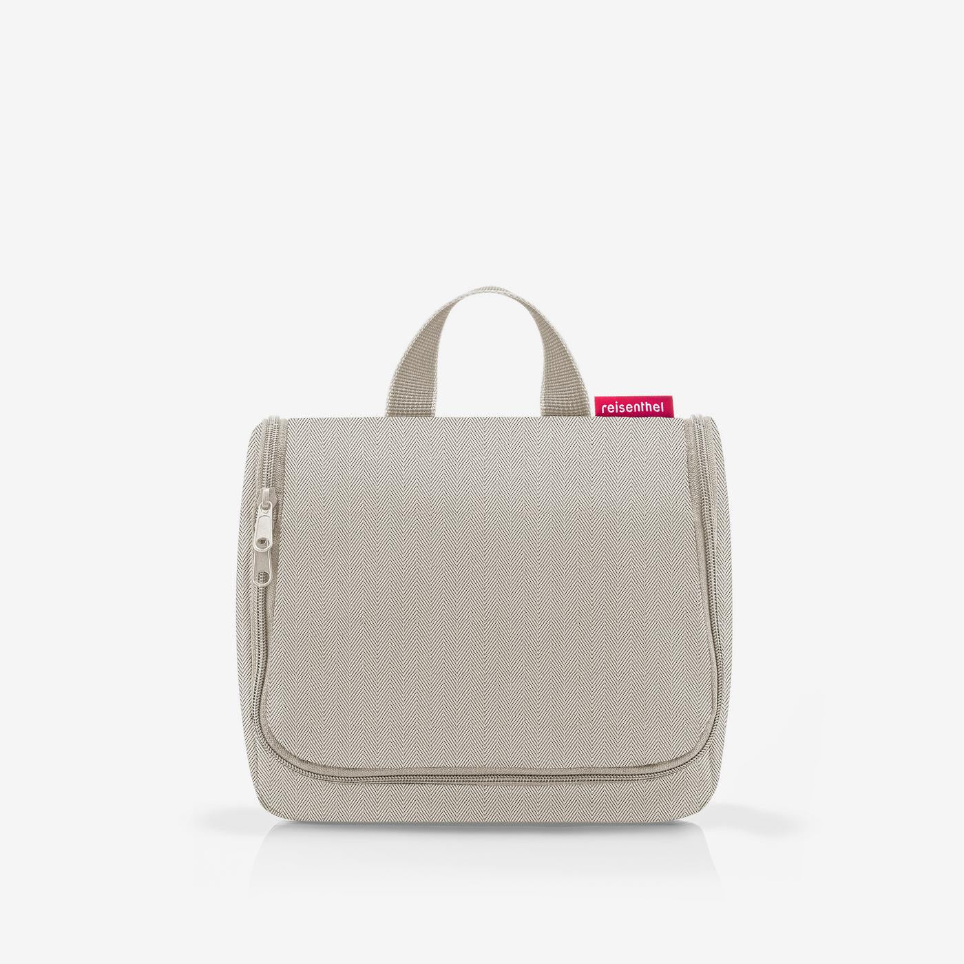 toiletbag herringbone sand toiletbag Reisenthel