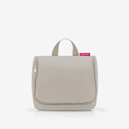 toiletbag herringbone sand toiletbag Reisenthel