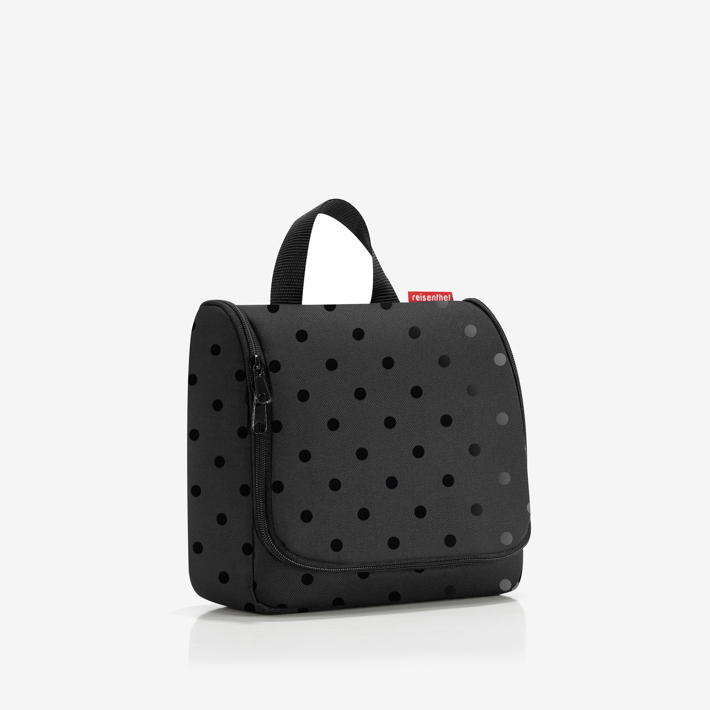 toiletbag glossy dots black toiletbag Reisenthel