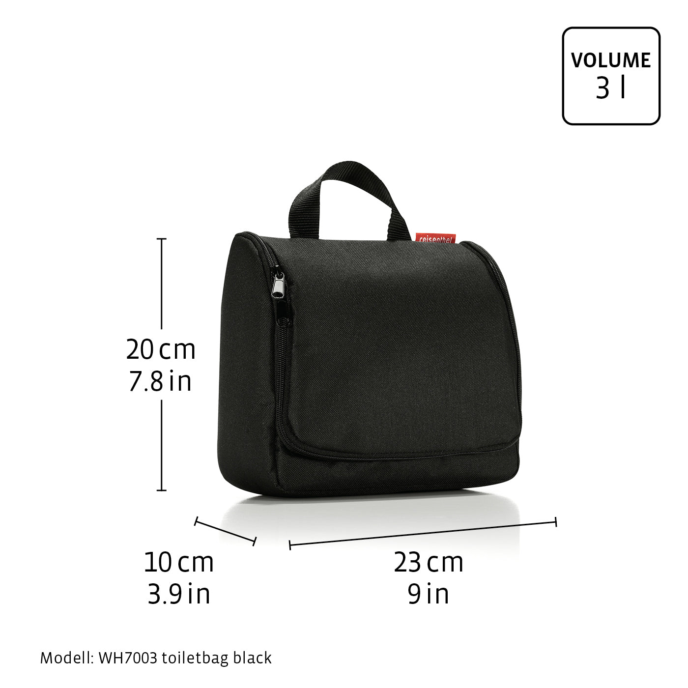 toiletbag herringbone grey toiletbag Reisenthel