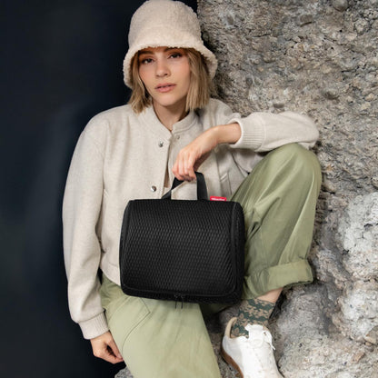 toiletbag XL mesh black toiletbag XL Reisenthel