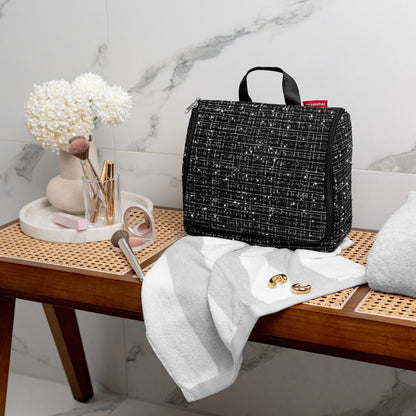 toiletbag XL bouclé black toiletbag XL Reisenthel
