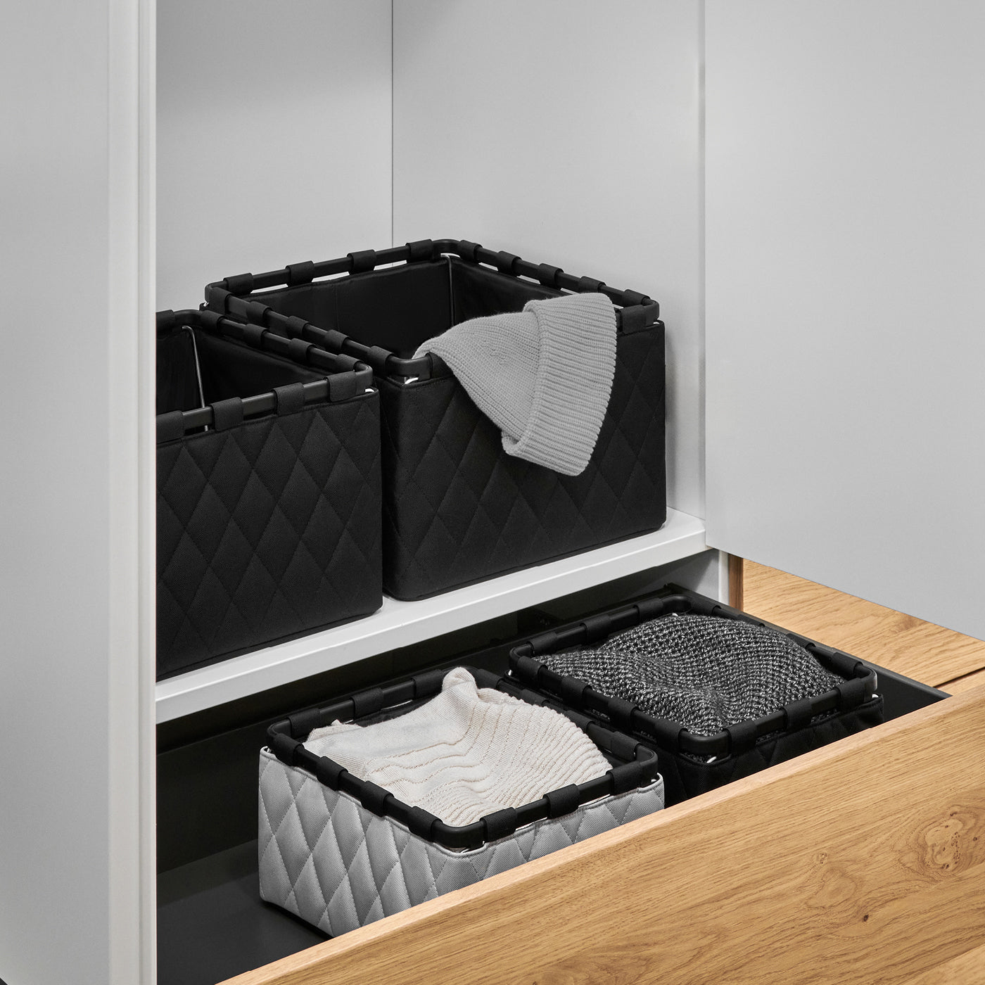 framebox L frame rhombus black framebox L Reisenthel