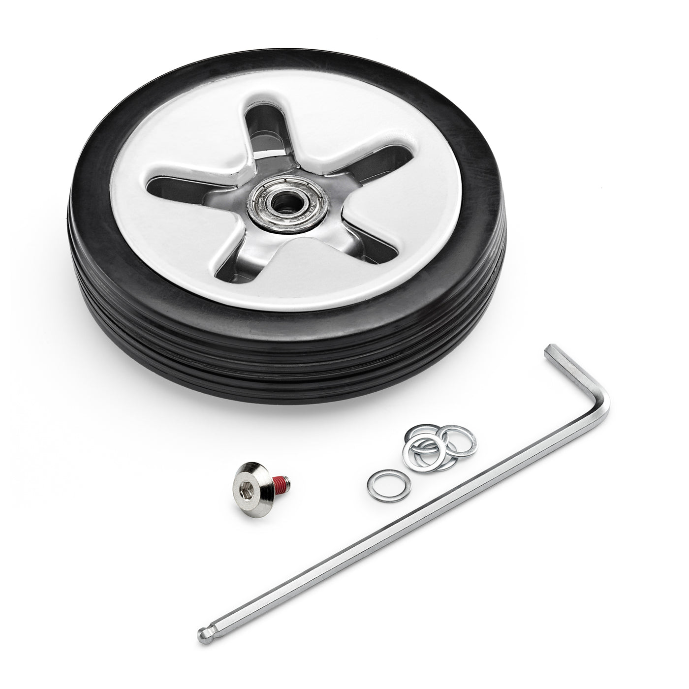 carrycruiser wheel w/assy.set silver spare parts Reisenthel