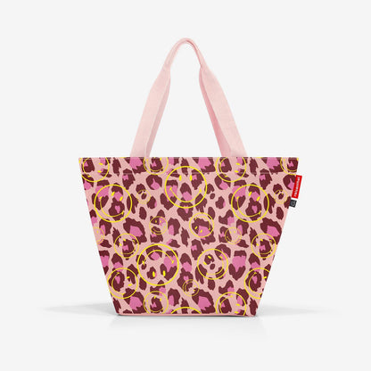 shopper M smiley leo blush shopper M Reisenthel