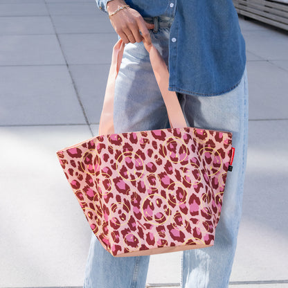 shopper M smiley leo blush shopper M Reisenthel