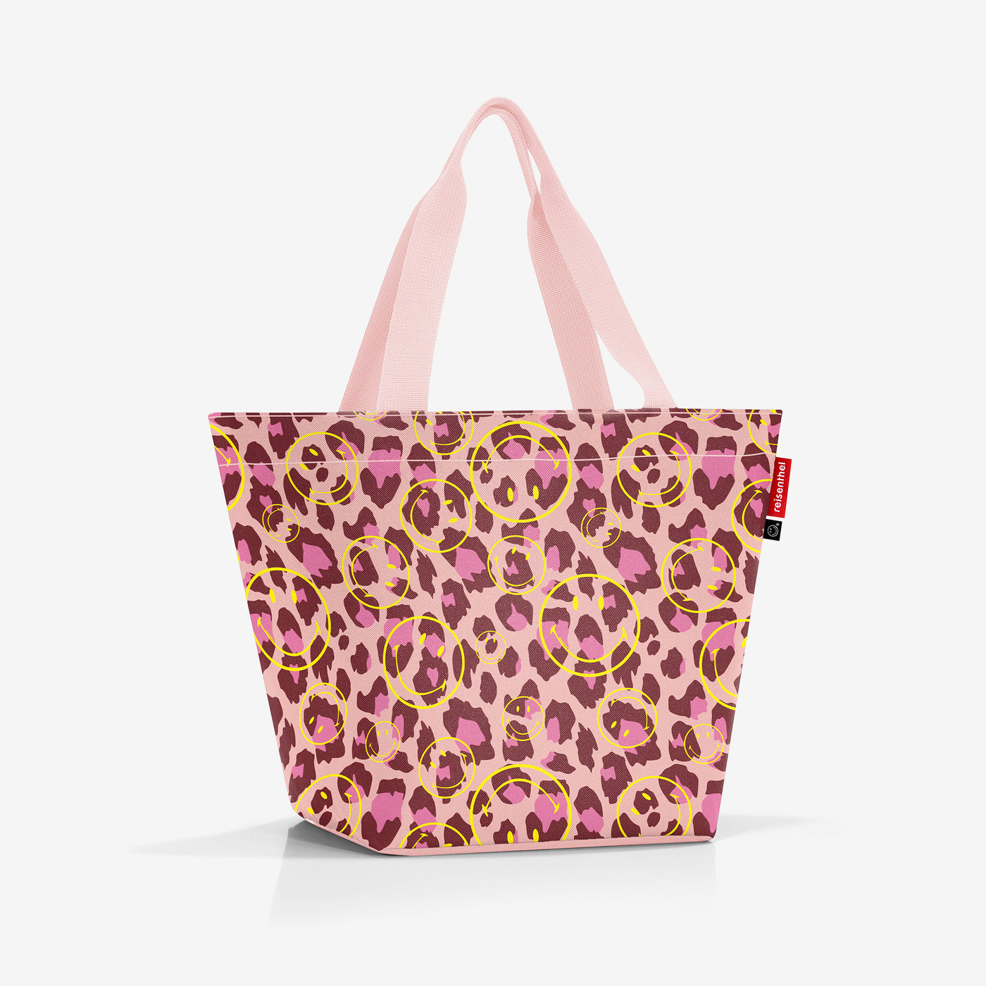 shopper M smiley leo blush shopper M Reisenthel