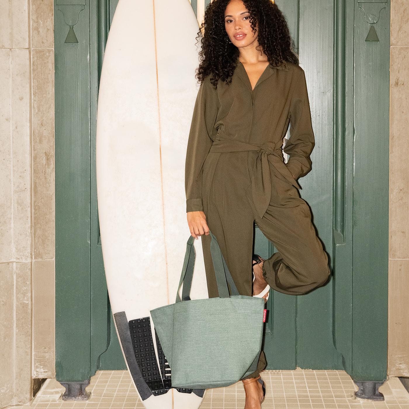 shopper M twist sage shopper M Reisenthel
