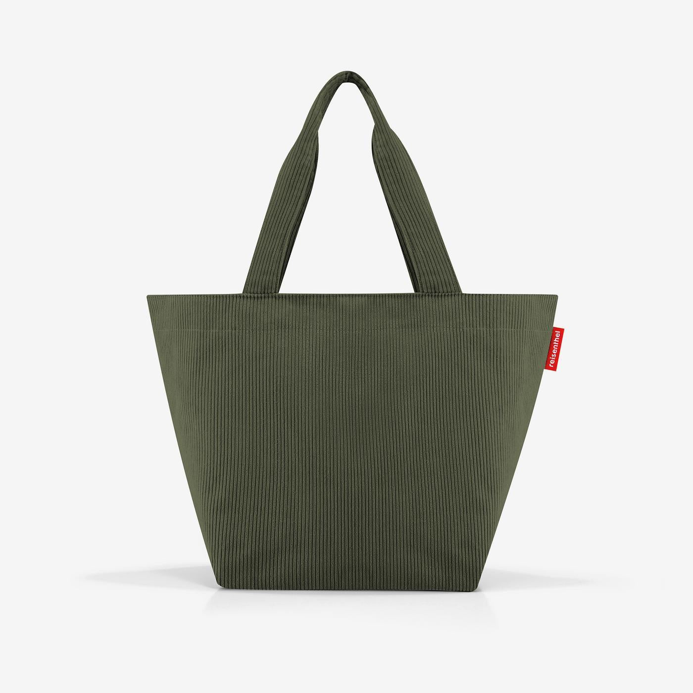 shopper M cord dark matcha shopper M Reisenthel