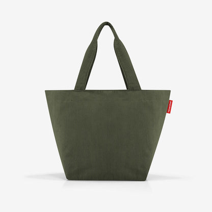 shopper M cord dark matcha shopper M Reisenthel