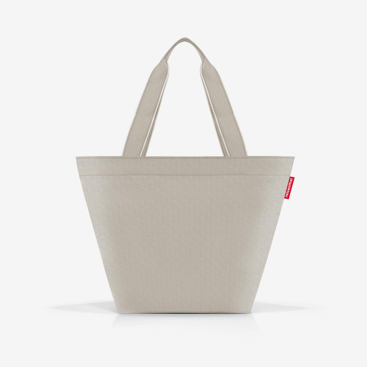 shopper M herringbone sand shopper M Reisenthel