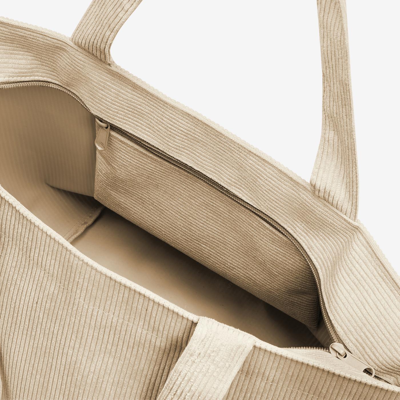 shopper M cord sand shopper M Reisenthel