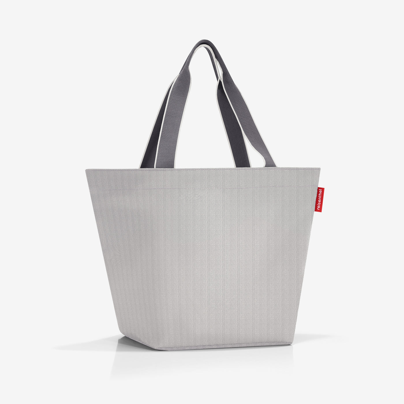 shopper M herringbone grey shopper M Reisenthel