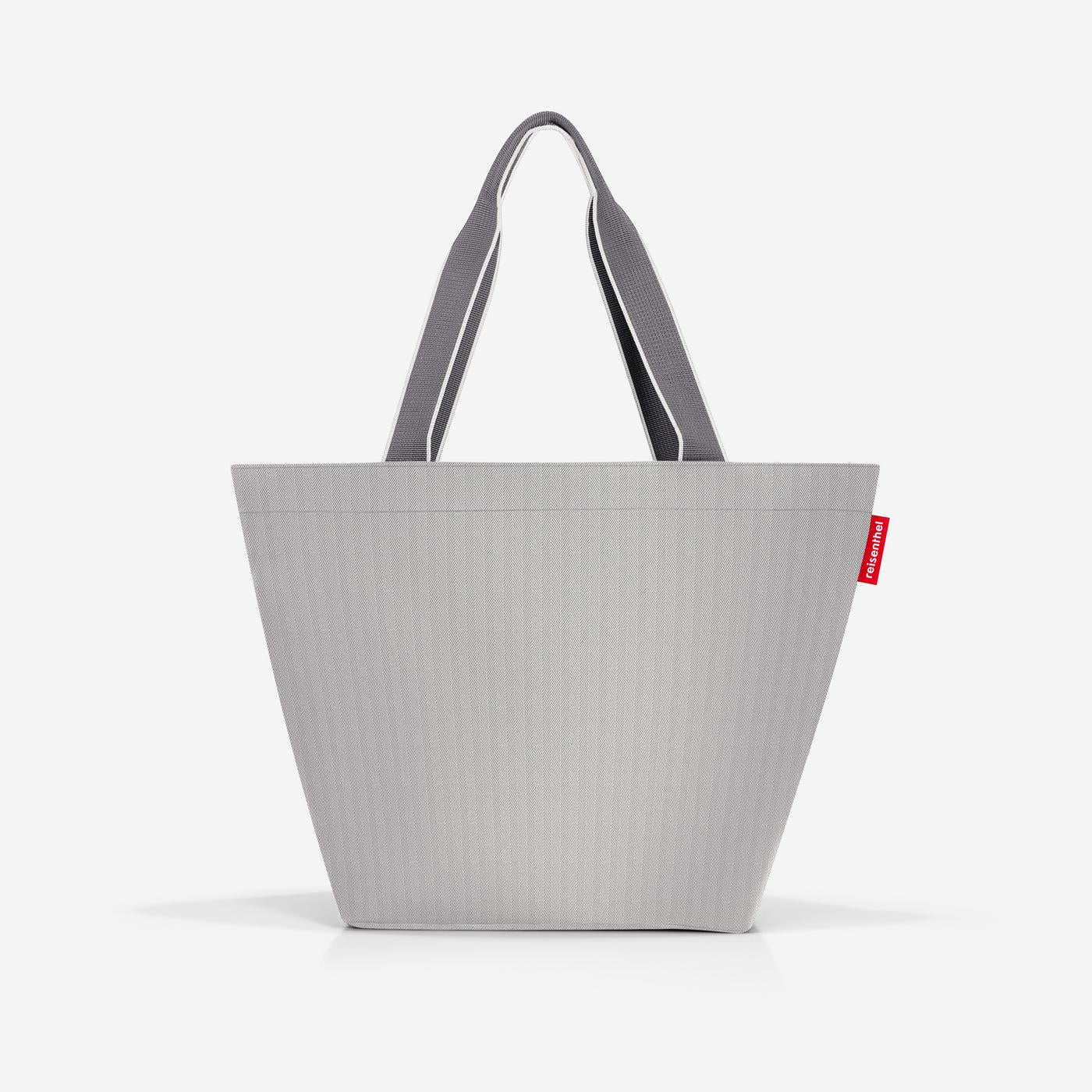 shopper M herringbone grey shopper M Reisenthel