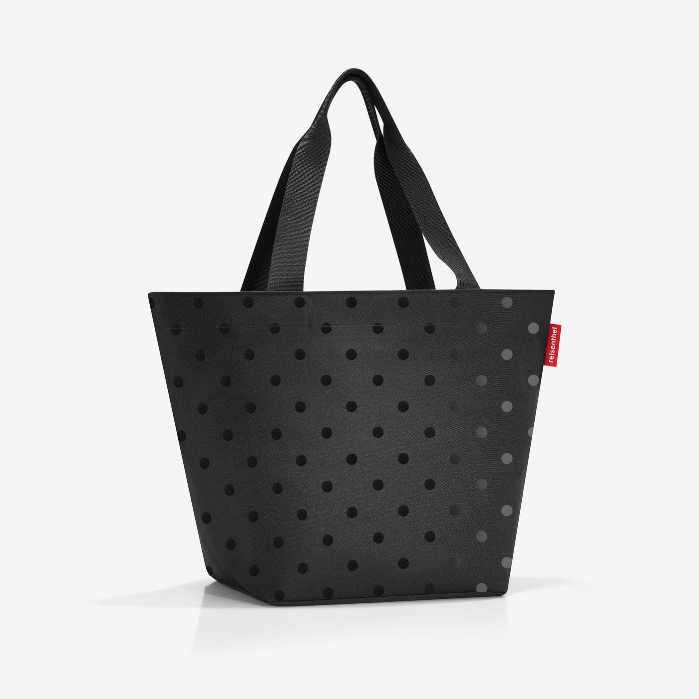 shopper M glossy dots black shopper M Reisenthel