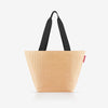 shopper M raffia black shopper M Reisenthel