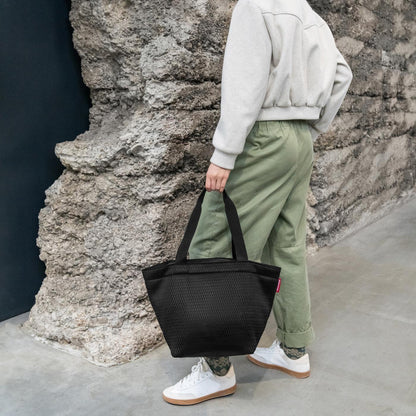 shopper M mesh black shopper M Reisenthel