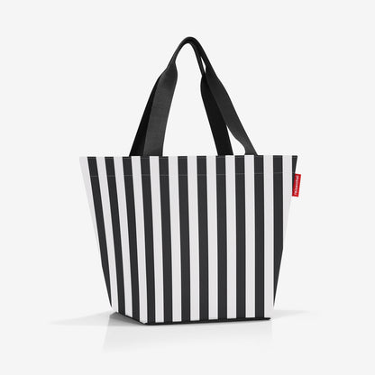 shopper M summerstripes black shopper M Reisenthel
