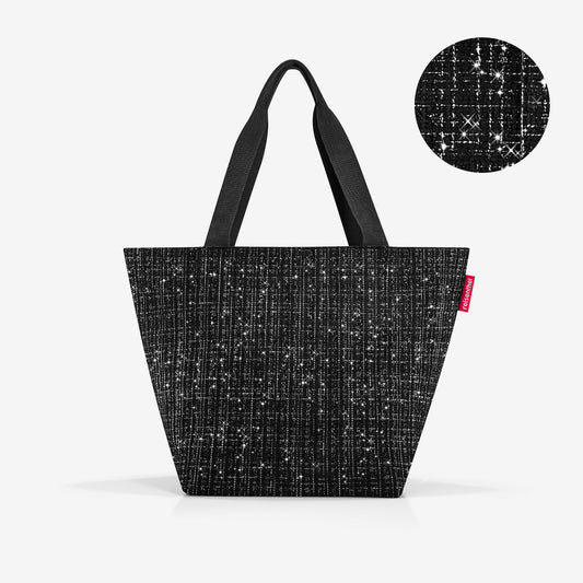 shopper M bouclé black shopper M Reisenthel