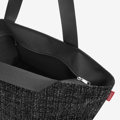 shopper M bouclé black shopper M Reisenthel