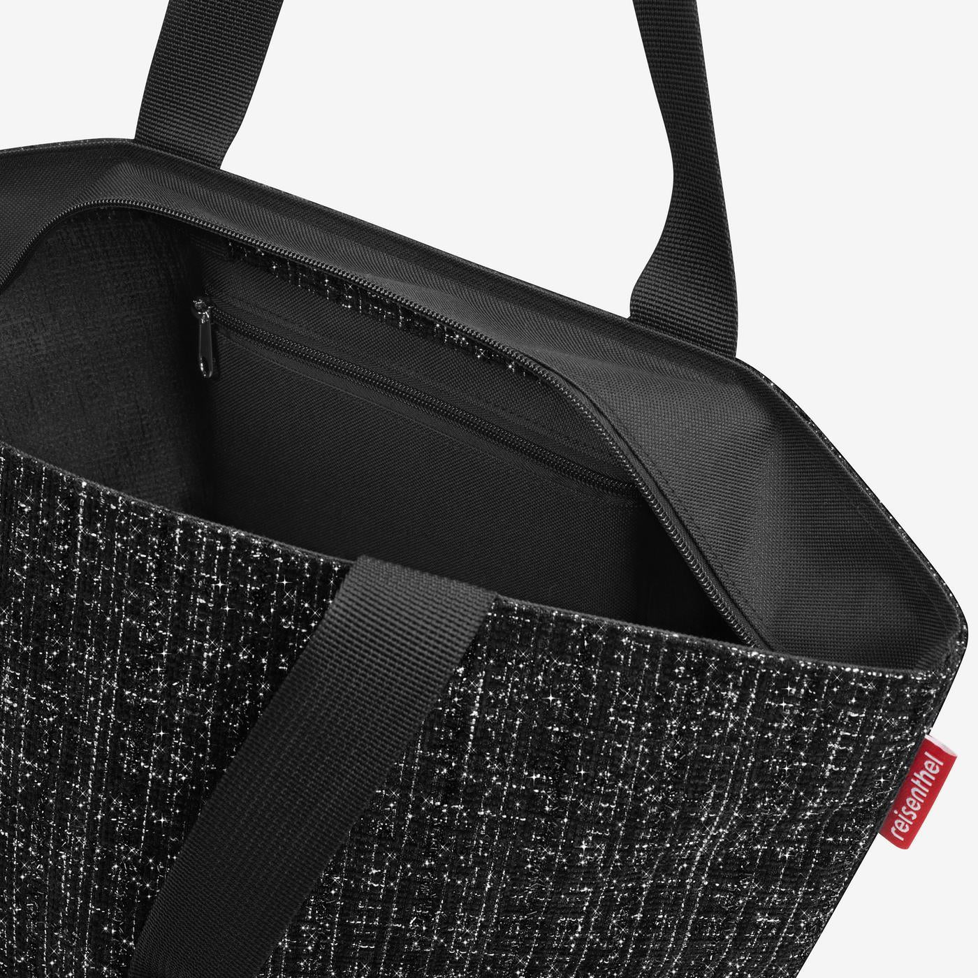 shopper M bouclé black shopper M Reisenthel