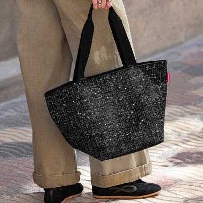 shopper M bouclé black shopper M Reisenthel