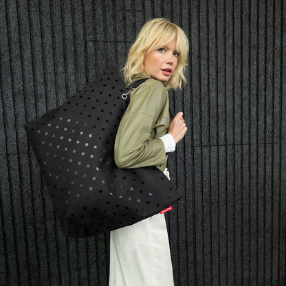 shopper XL glossy dots black shopper XL Reisenthel