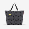 shopper XL smiley grey