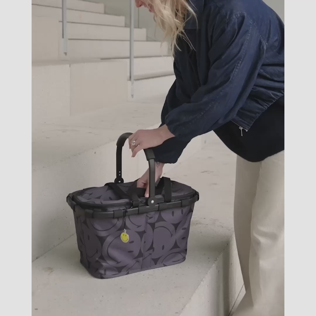 coolerbag smiley grey coolerbag Reisenthel